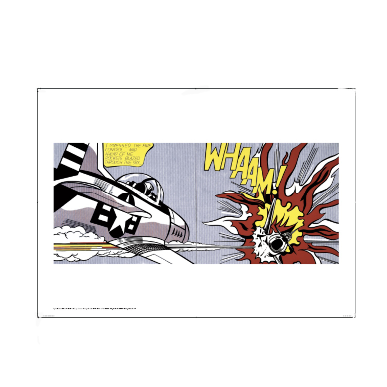 ROY LICHTENSTEIN|Whaam! — 照片 1