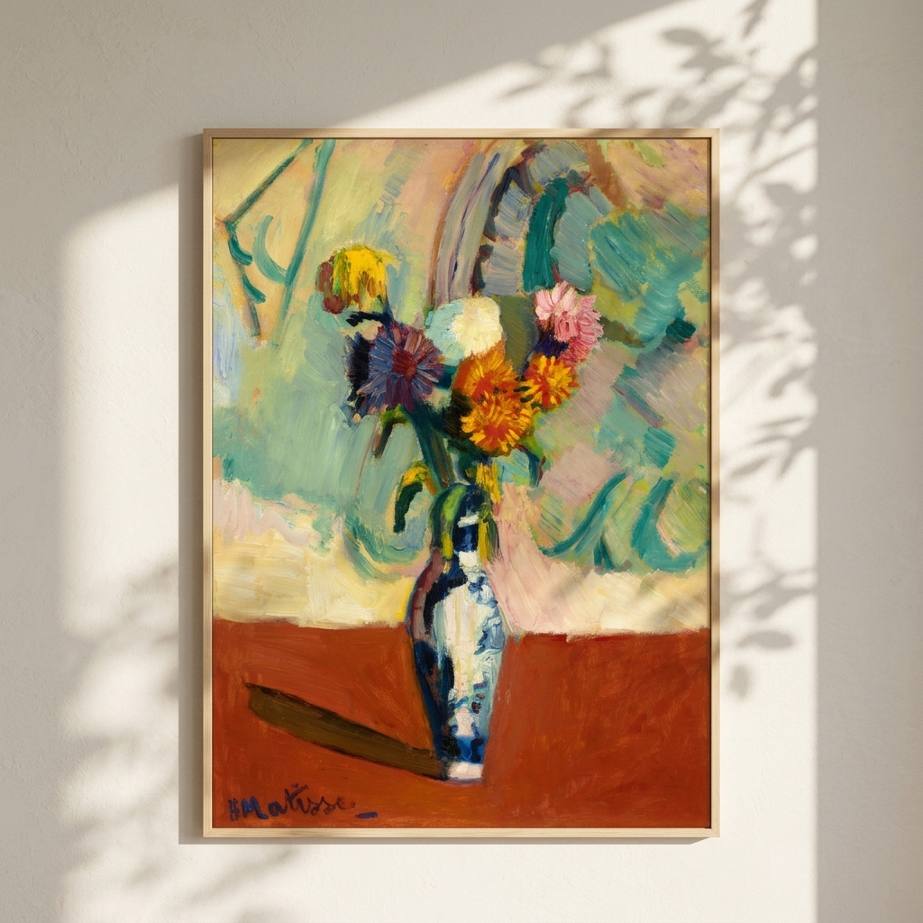 Bouquet, vase chinois — Photo 1