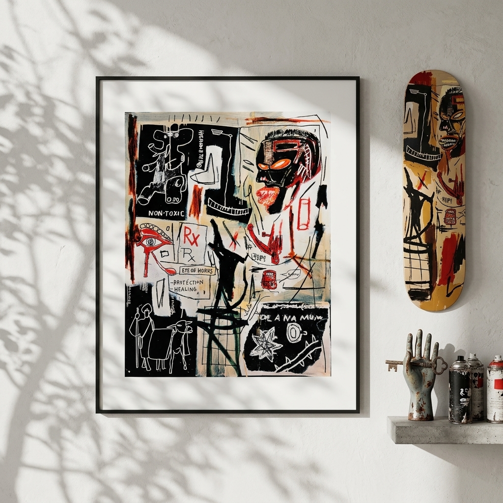 Jean-Michel Basquiat 巴斯奇亞|冰的熔點Melting Point of Ice — 照片 1