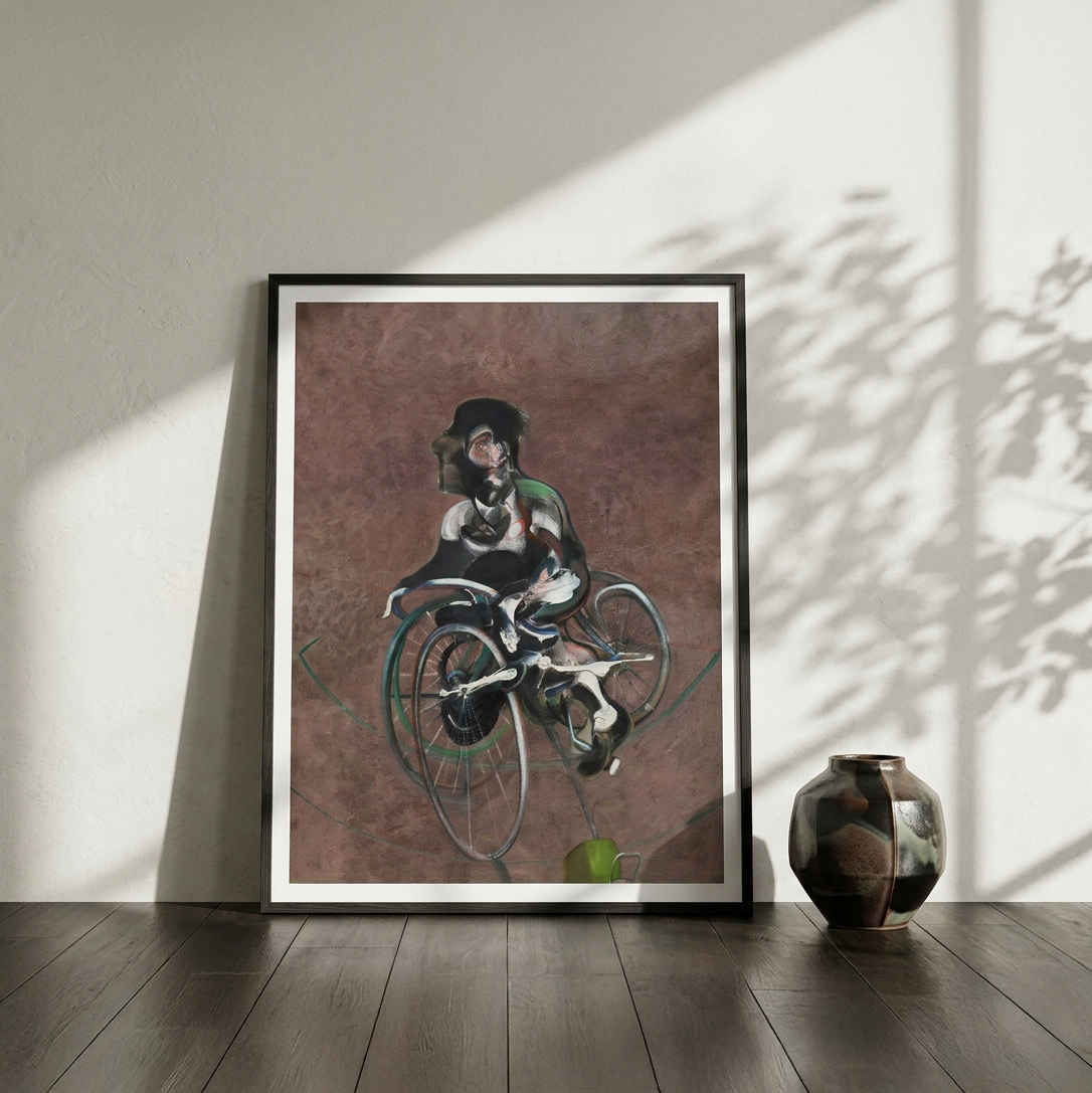 Portrait of George Dyer Riding a Bicycle, 1966 — Photo 1