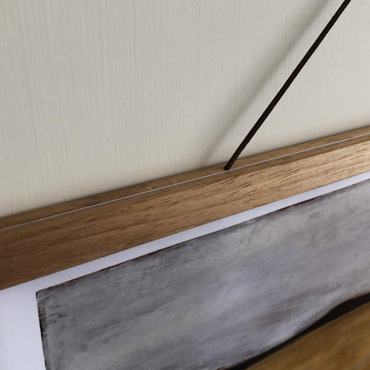Teak magnetic hanging shaft — Photo 1