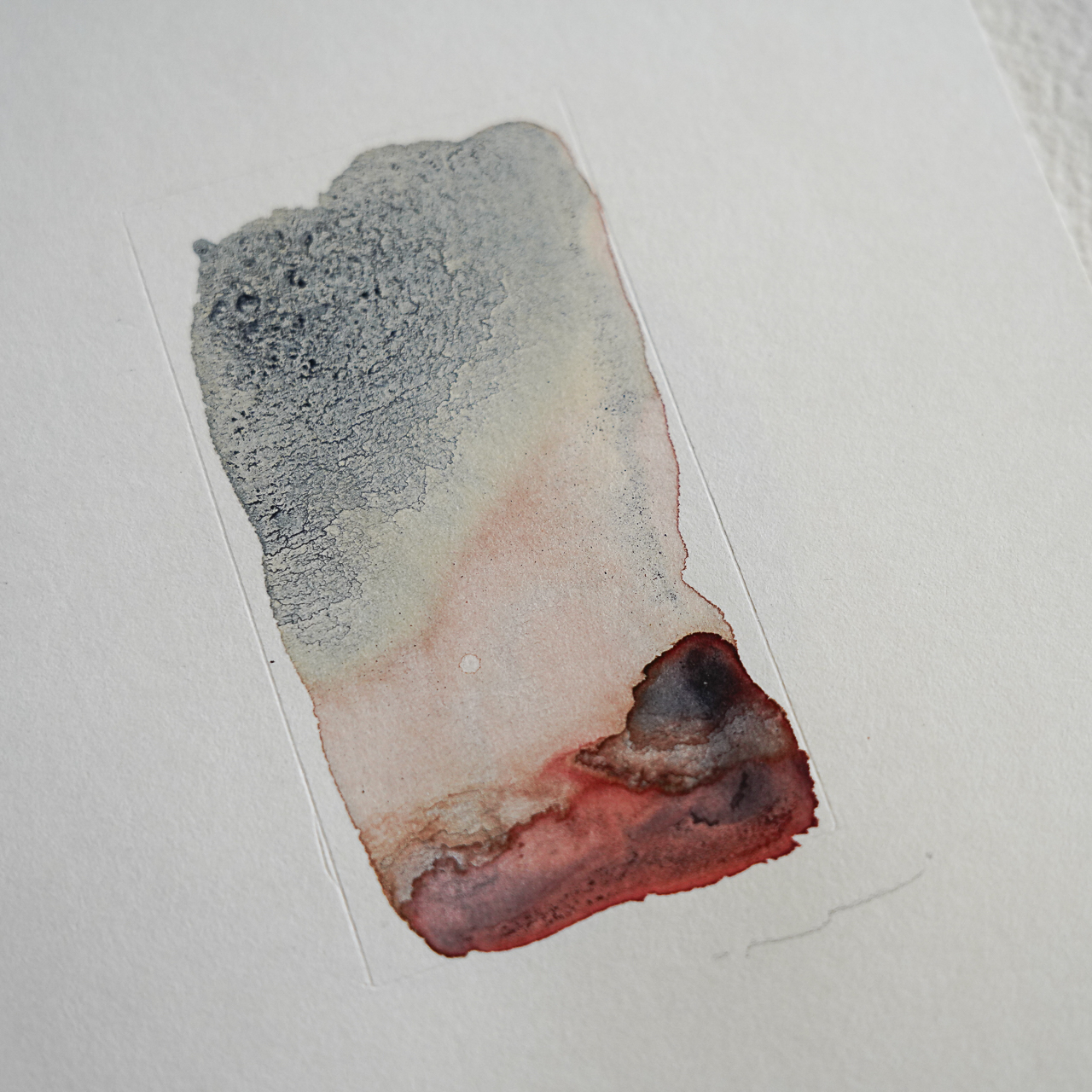 07 by COR, a vertical original artwork featuring abstract lines, in red / orange tones. Product image 3.