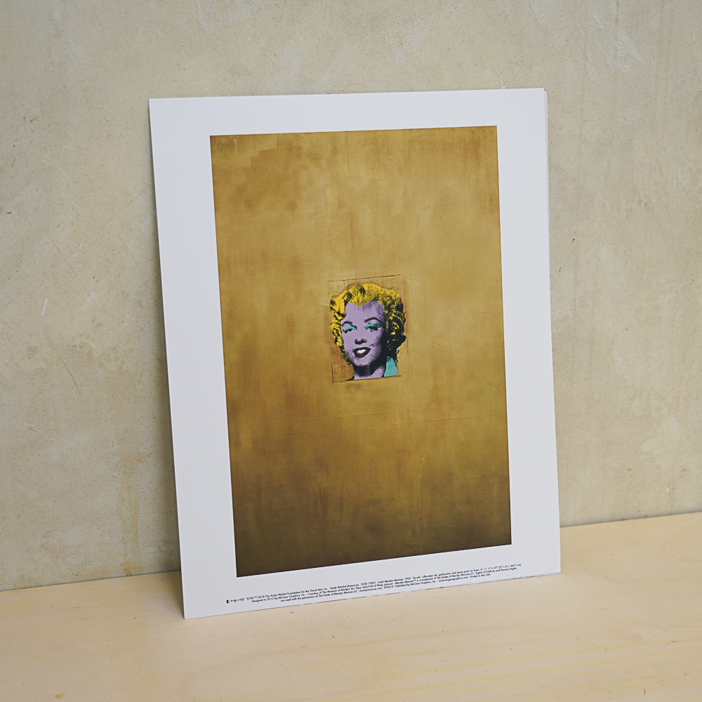 Gold Marilyn Monroe — Photo 1