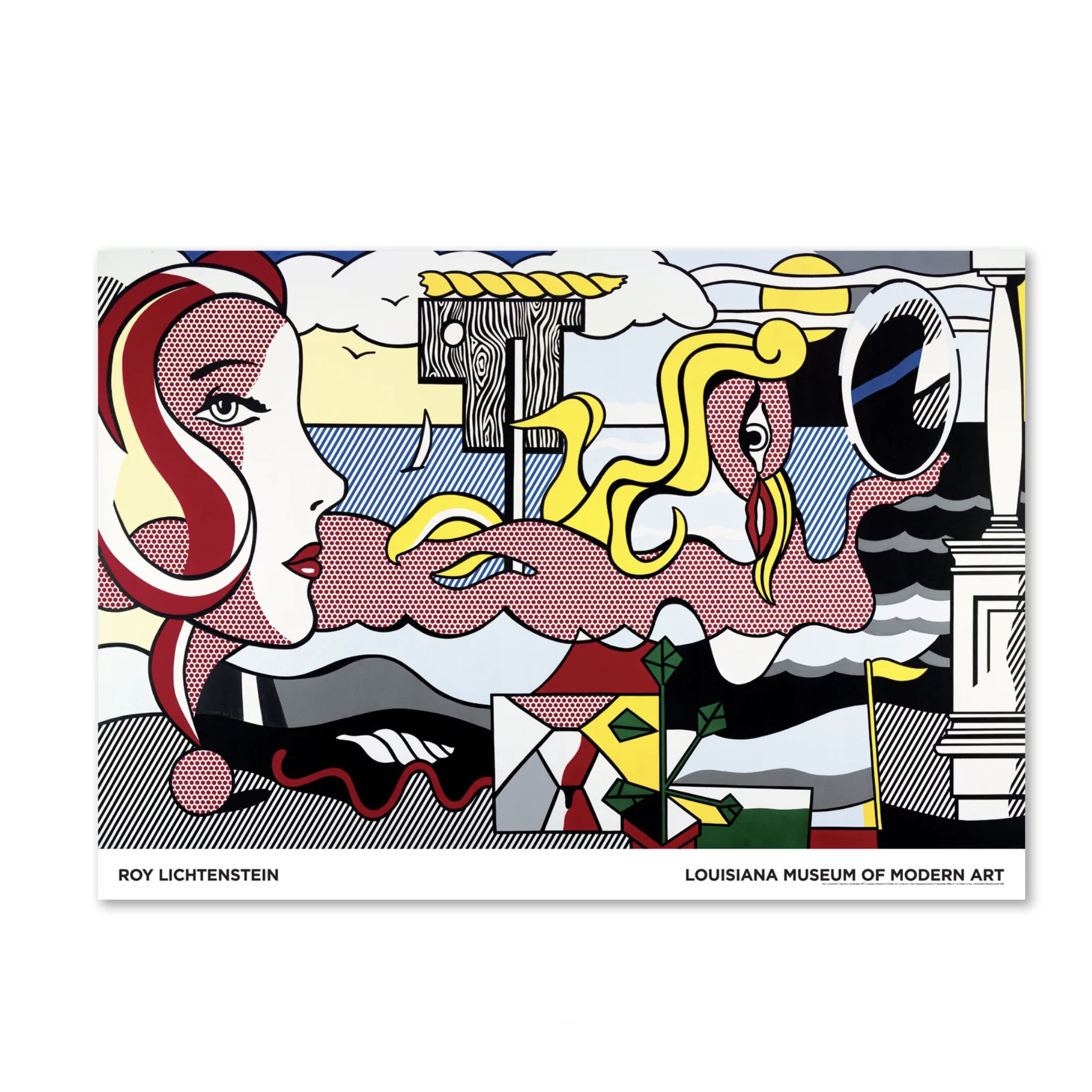 ROY LICHTENSTEIN|FIGURES IN LANDSCAPE — 照片 1