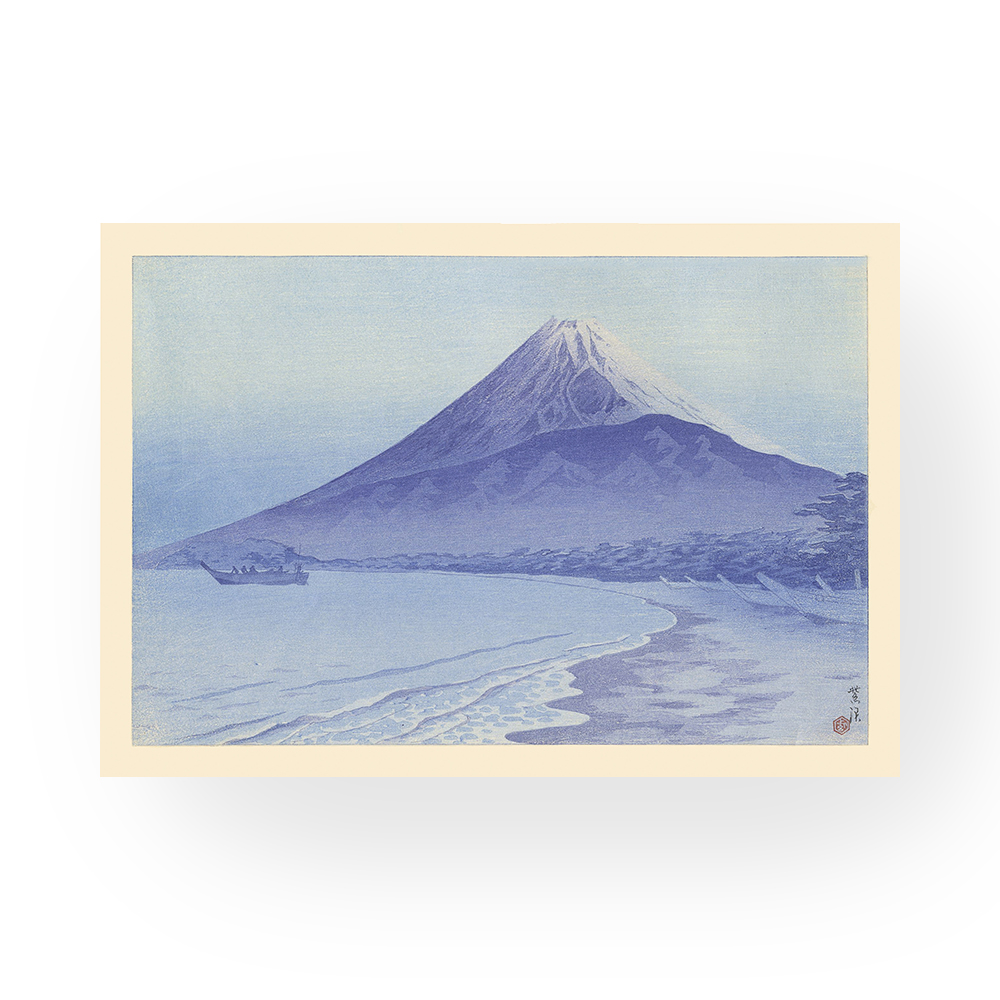 笠松紫浪 Kasamatsu Shirō|靜浦的日出 — 照片 1