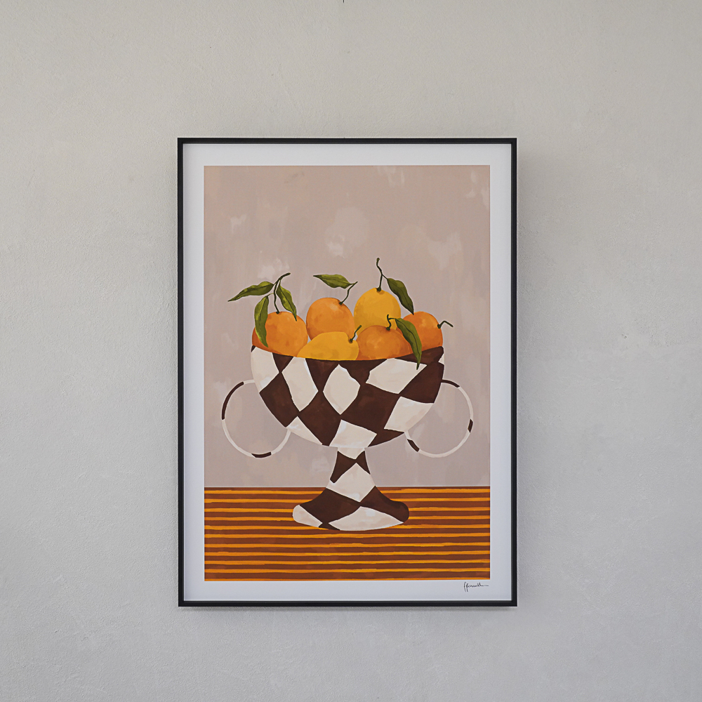 Frankie Penwill | Lemons & Oranges in Checkered Vase — 照片 1