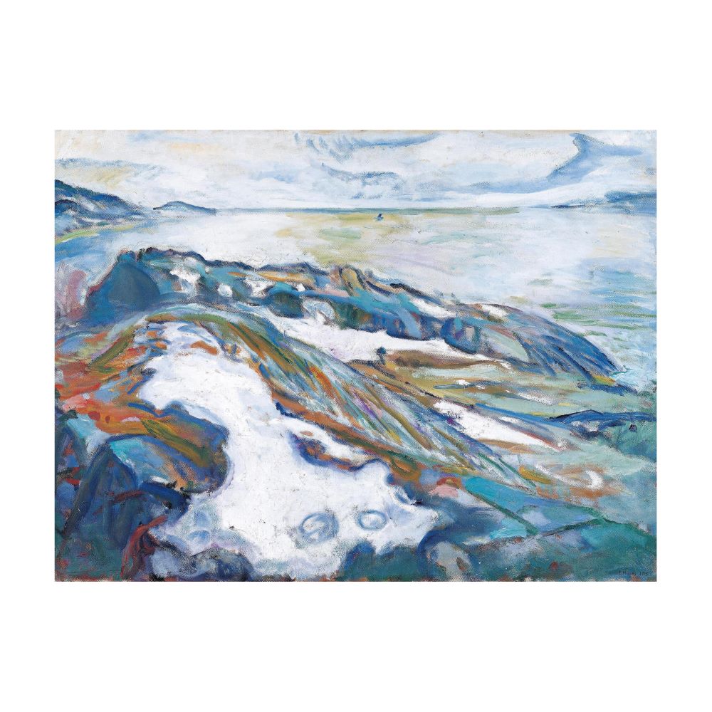 Edvard Munch|Winter landschaft (冬季風景) — 照片 1