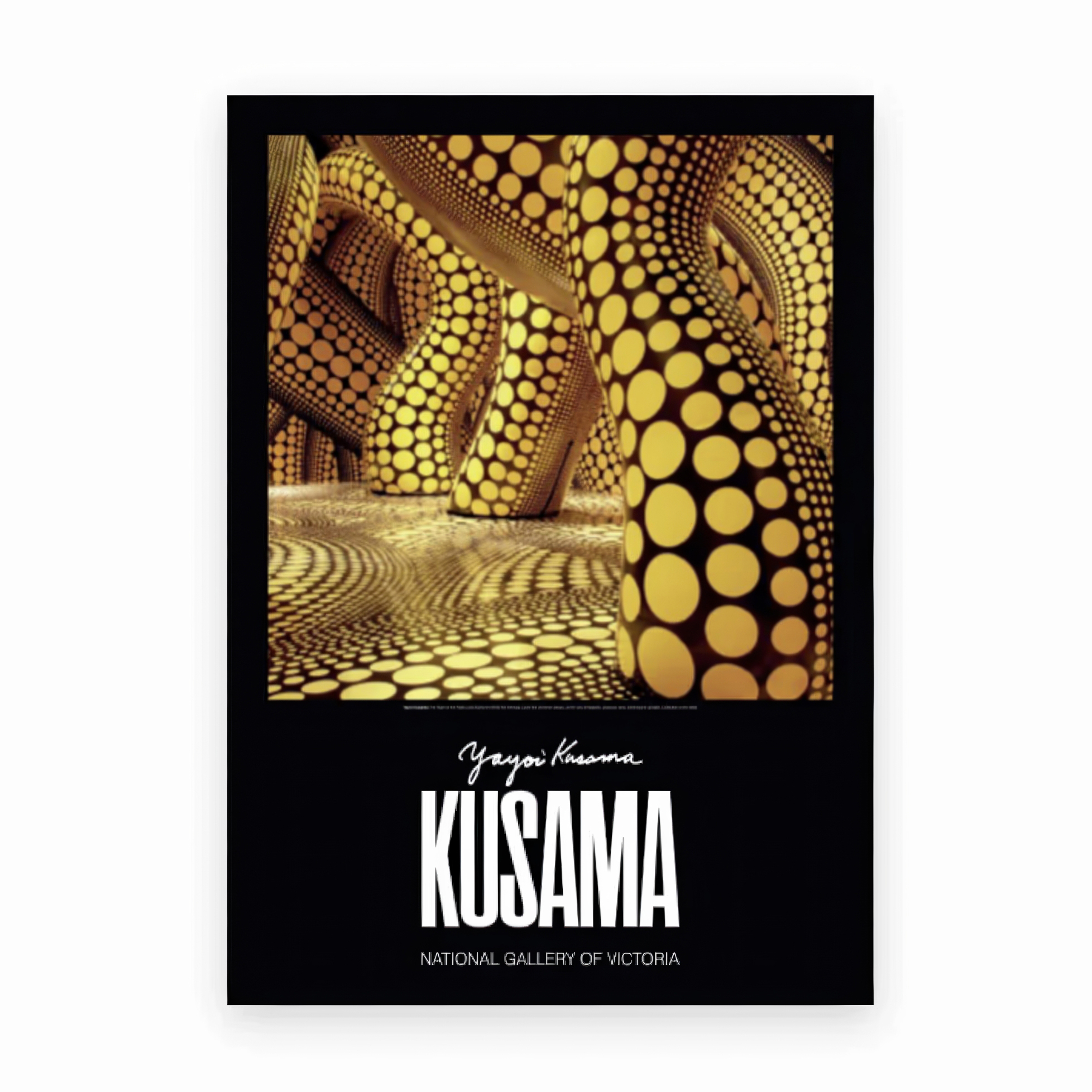 絕版|草間彌生 Yayoi Kusama|The Hope of Polka Dots(黑底) — 照片 1