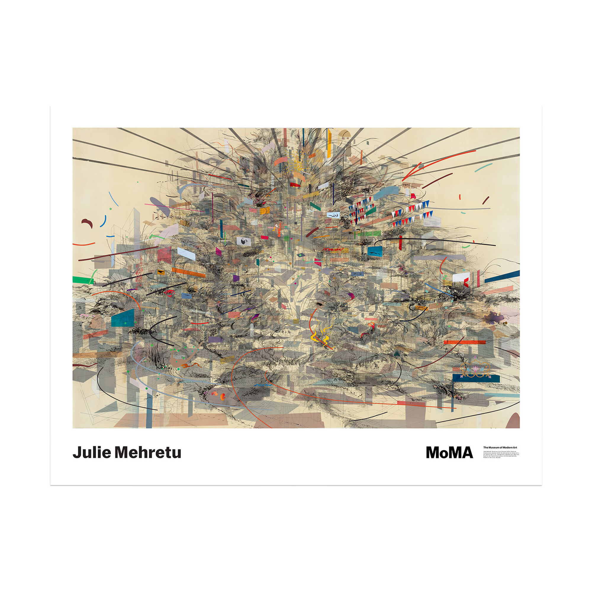 Julie Mehretu|Empirical Construction, Istanbul 伊斯坦堡,建築經驗(絕版) — 照片 1