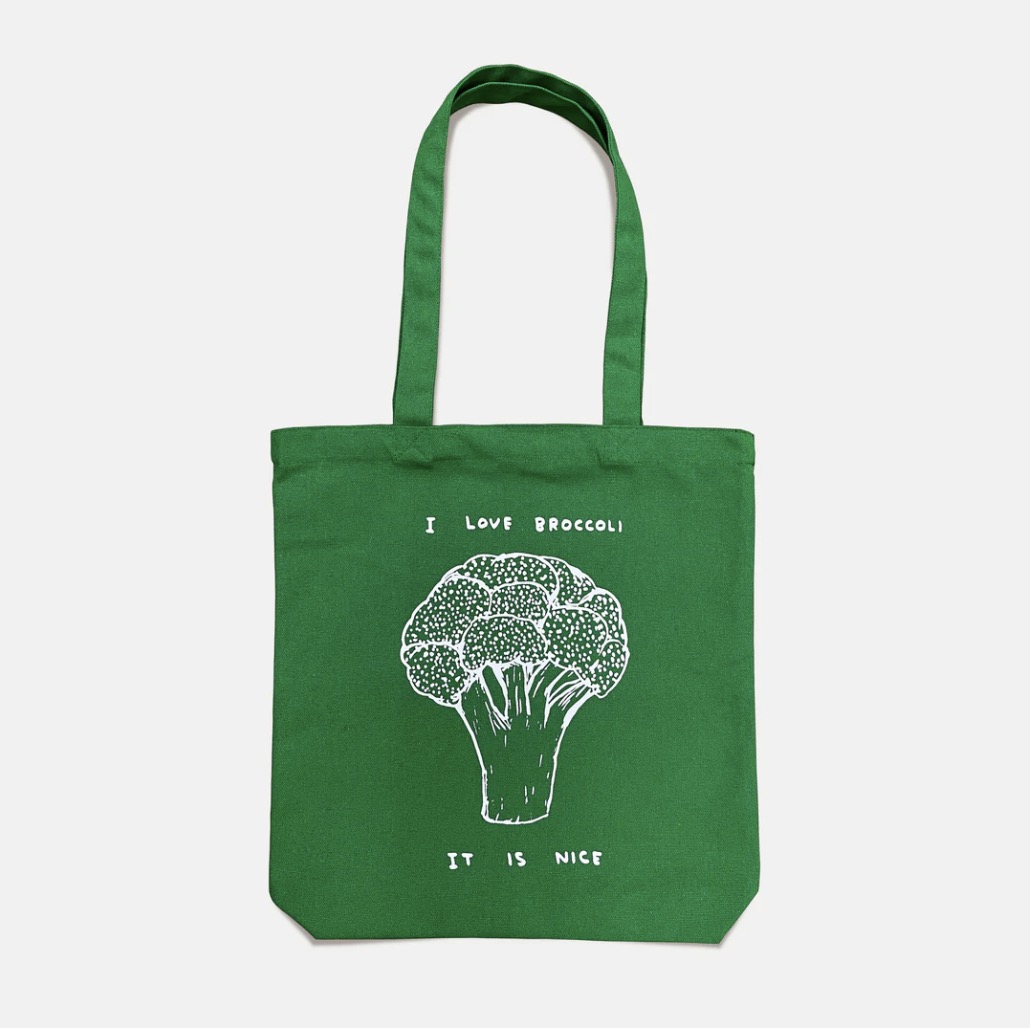 David Shrigley|手提包 I Love Broccoli (我喜歡花椰菜) — 照片 1