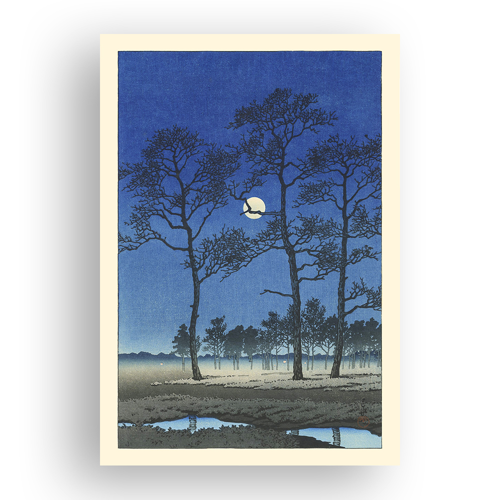 Winter Moon over Toyamagahara — Photo 1