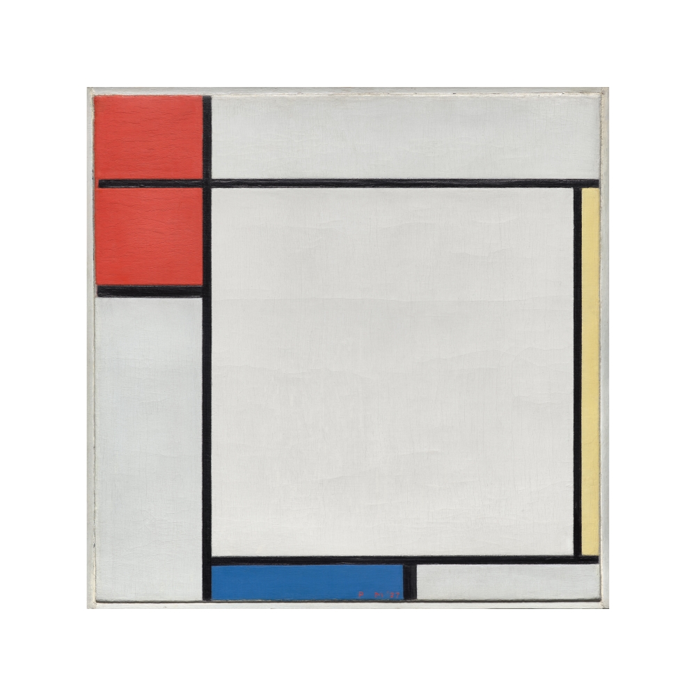 Piet Mondrian|Red Yellow and Blue — 照片 1
