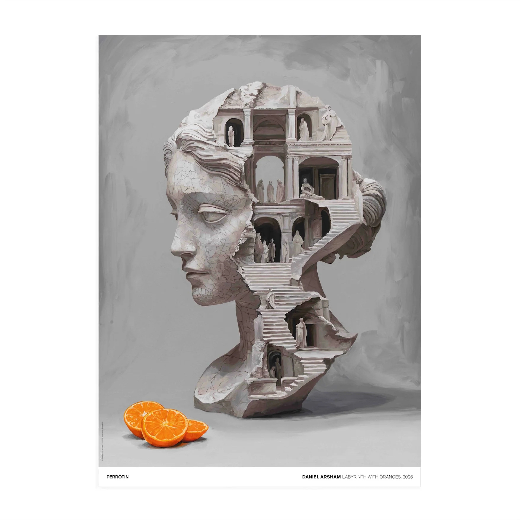 Daniel Arsham|Labyrinth with Oranges, 2026 (Standard) — 照片 1