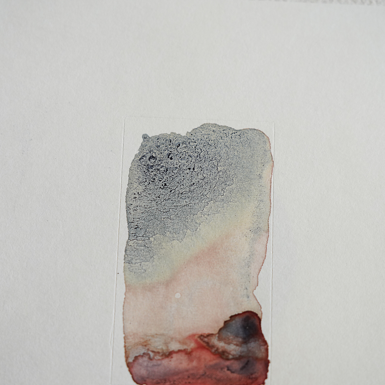 07 by COR, a vertical original artwork featuring abstract lines, in red / orange tones. Product image 4.