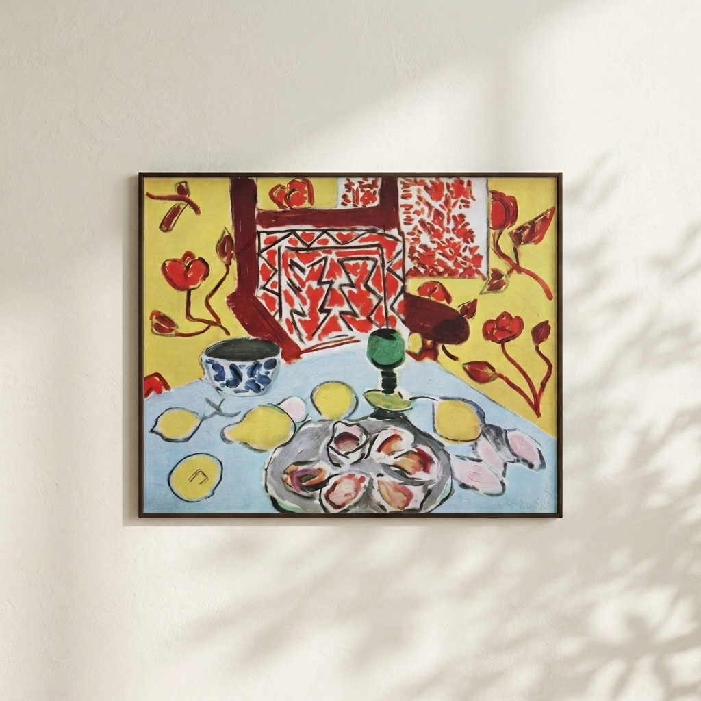 馬諦斯 Henri Matisse|Still Life with Oysters — 照片 1