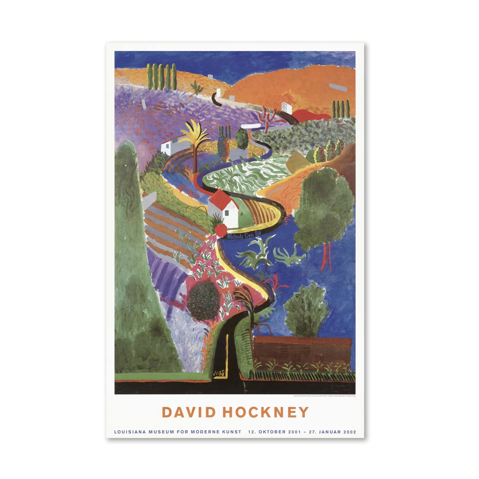 David Hockney|尼科爾斯峽谷 NICHOLS CANYON — 照片 1