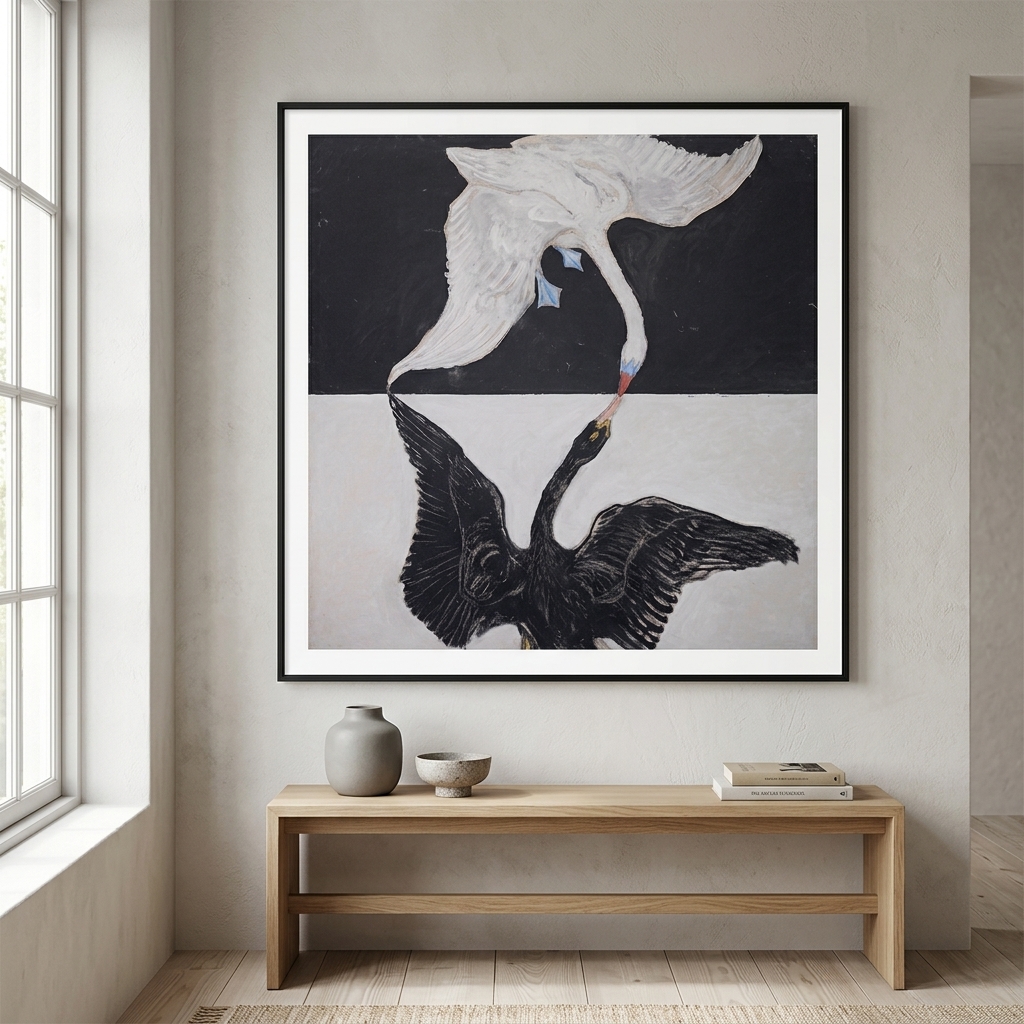 Hilma af Klint|The Swan, no 1 (天鵝,no 1) — 照片 1