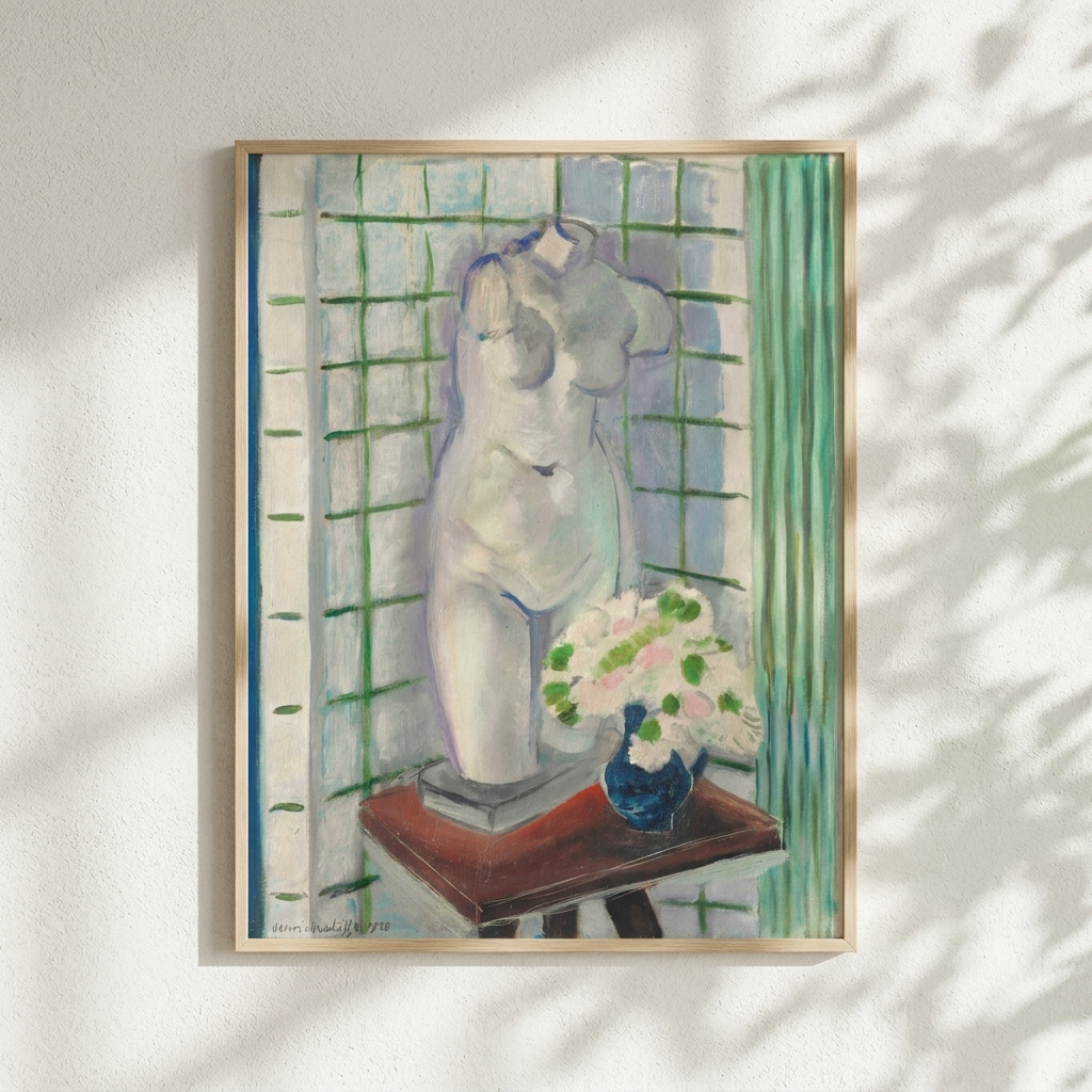 馬諦斯 Henri Matisse|Antique and Carnations — 照片 1