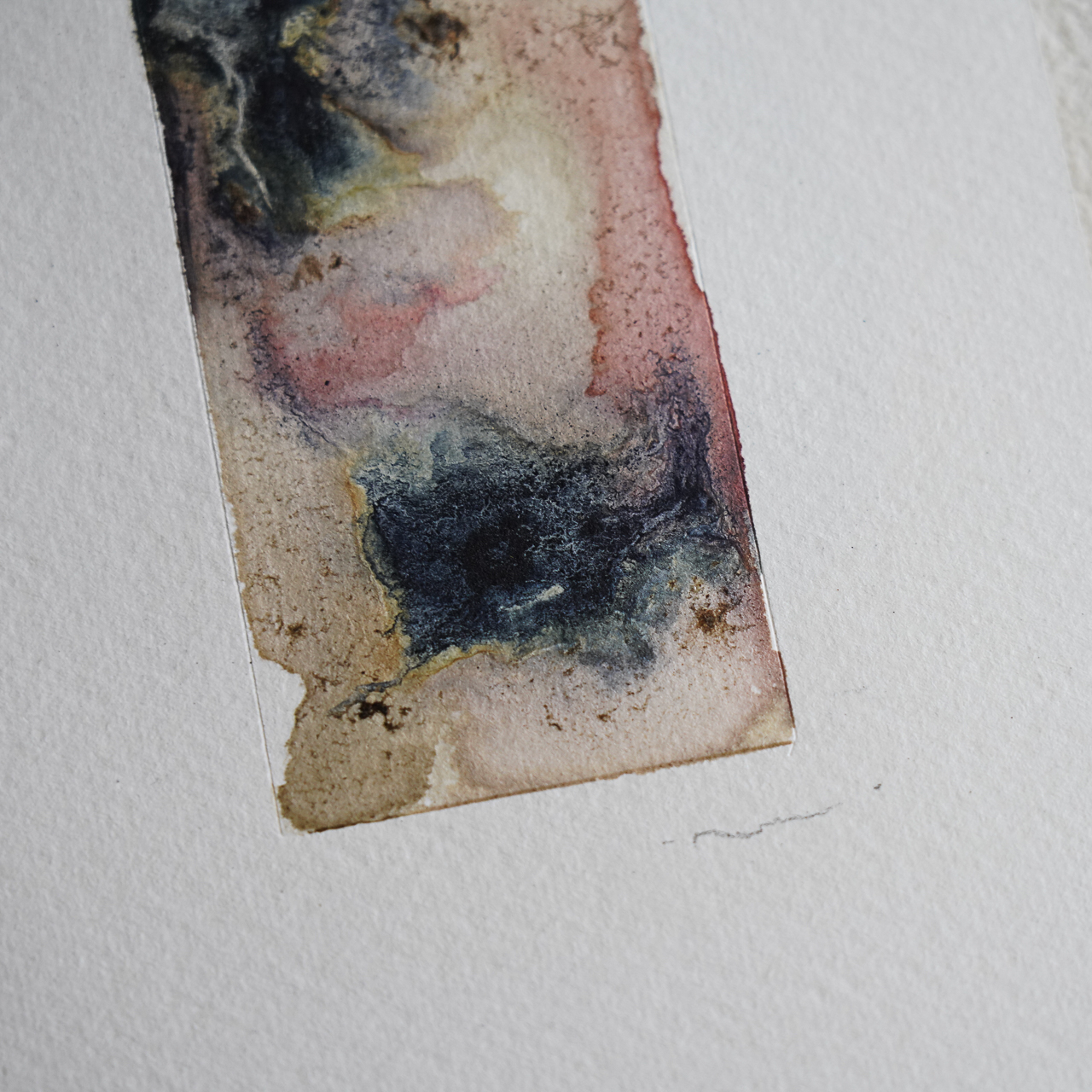 05 by COR, a vertical original artwork featuring abstract lines, in multicoloured tones. Product image 3.