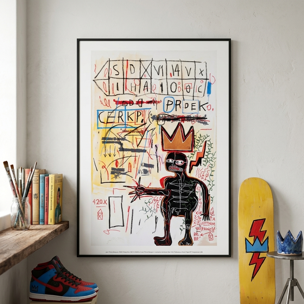 Jean-Michel Basquiat 巴斯奇亞 | With Strings Two — 照片 1