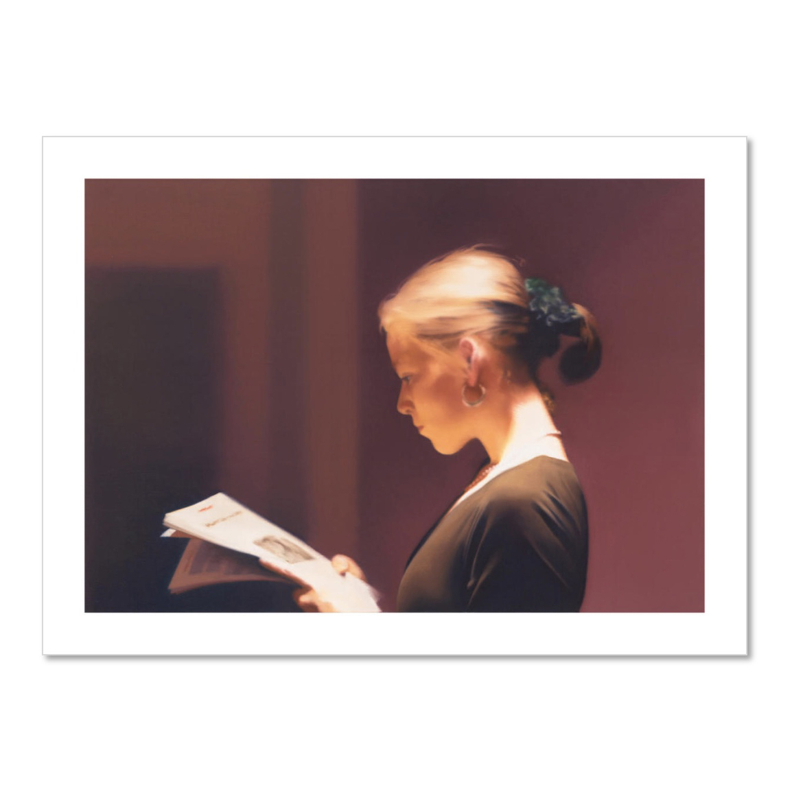 葛哈・利希特 Gerhard Richter| Lesende (Reader) — 照片 1