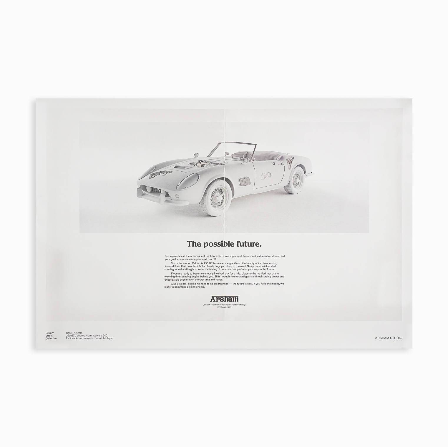 Fictional Advertisement 250 GT California — Photo 1