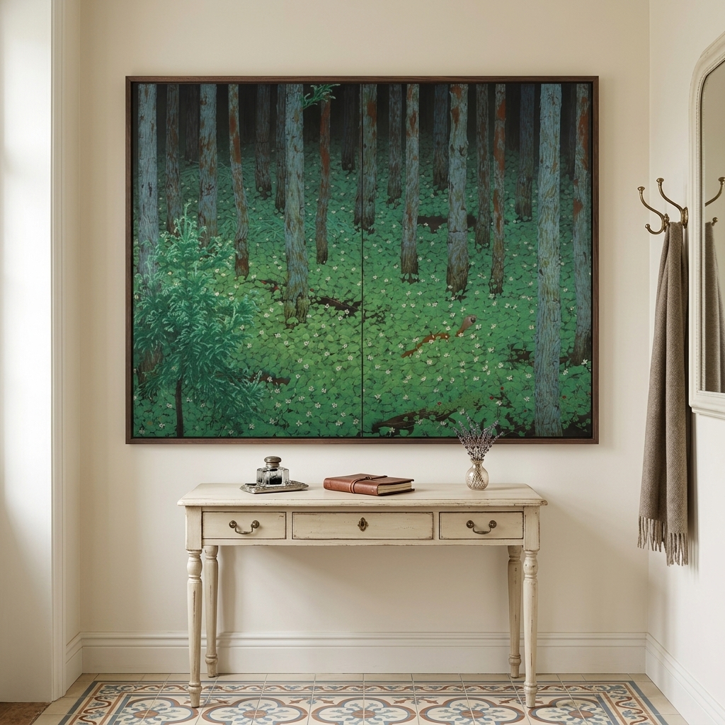 片山牧羊|The Forest (雙扇屏風) — 照片 1