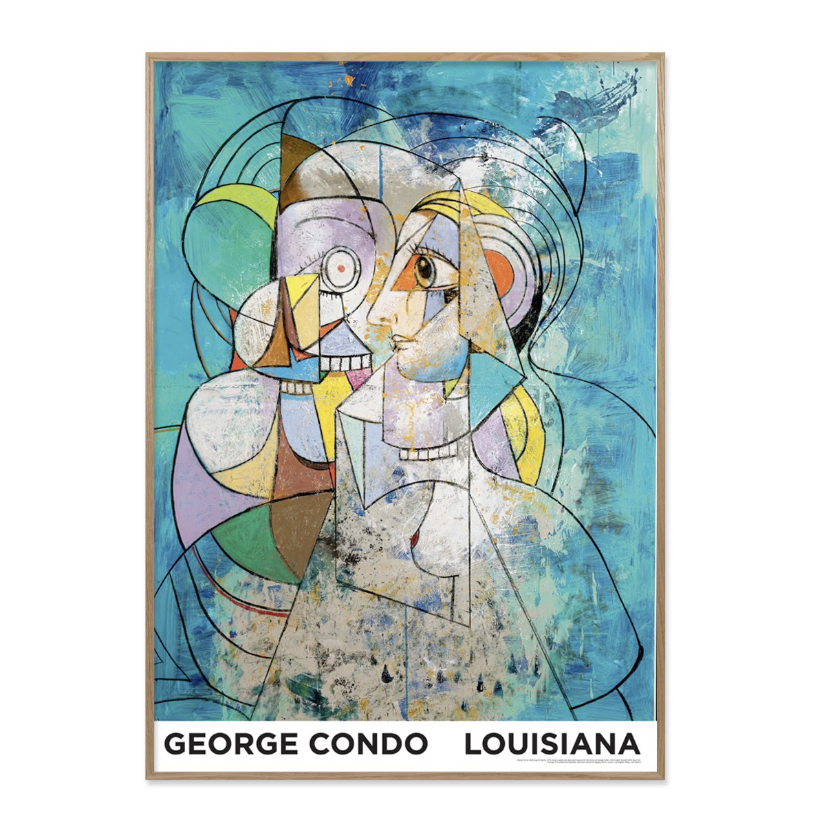 (絕版)George Condo《Mythological Figures》(2018)A1 size — 照片 1