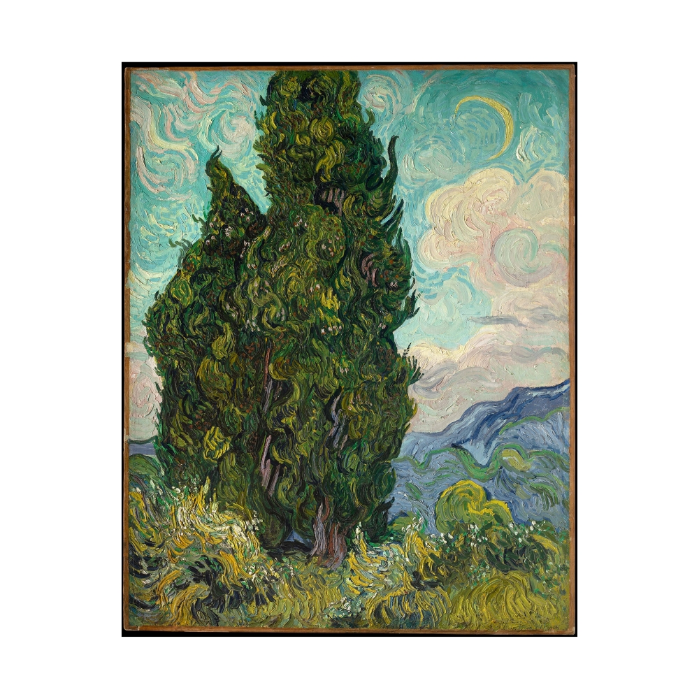 梵谷 Van Gogh|Cypresses — 照片 1