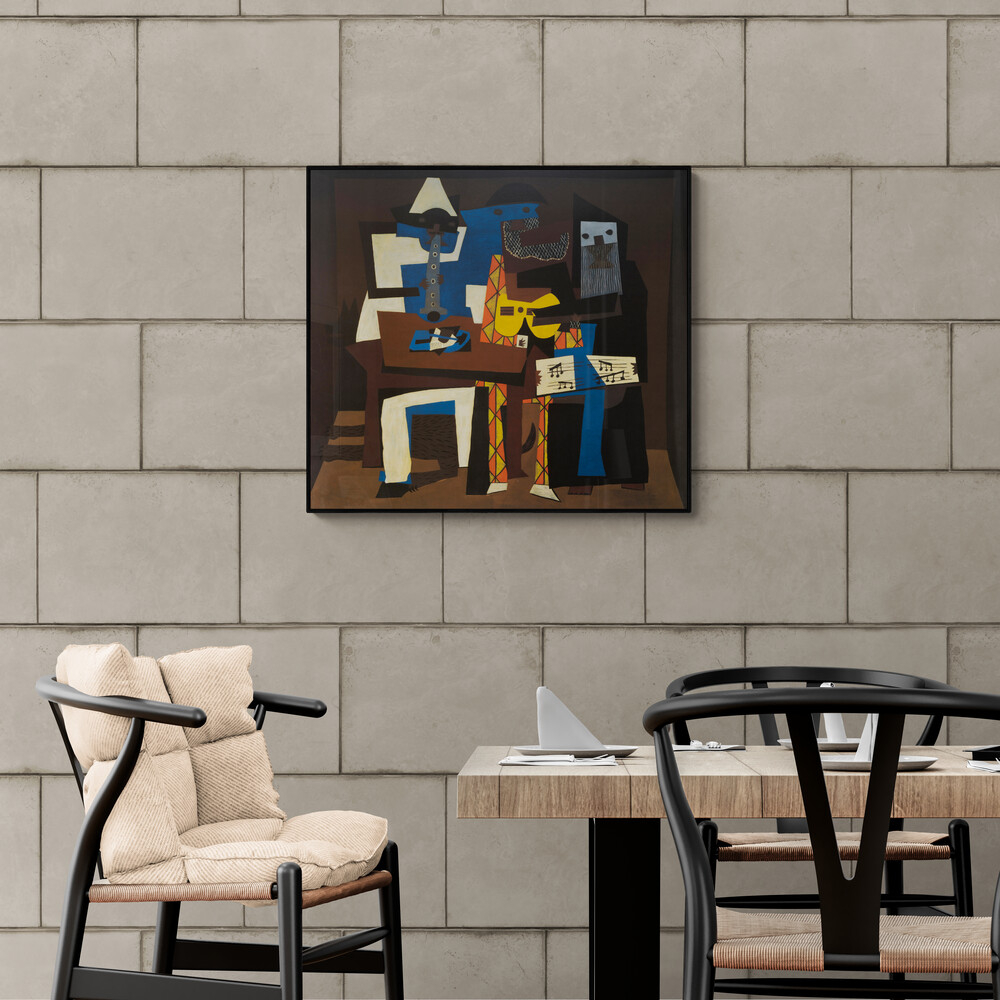 畢卡索 Picasso|Three Musicians (三位音樂家) — 照片 1