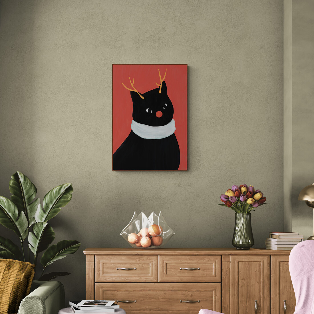 Black Cat for Christmas — Photo 1