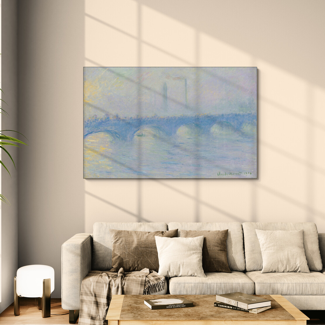莫內 Monet| 霧色滑鐵盧橋 — 照片 1