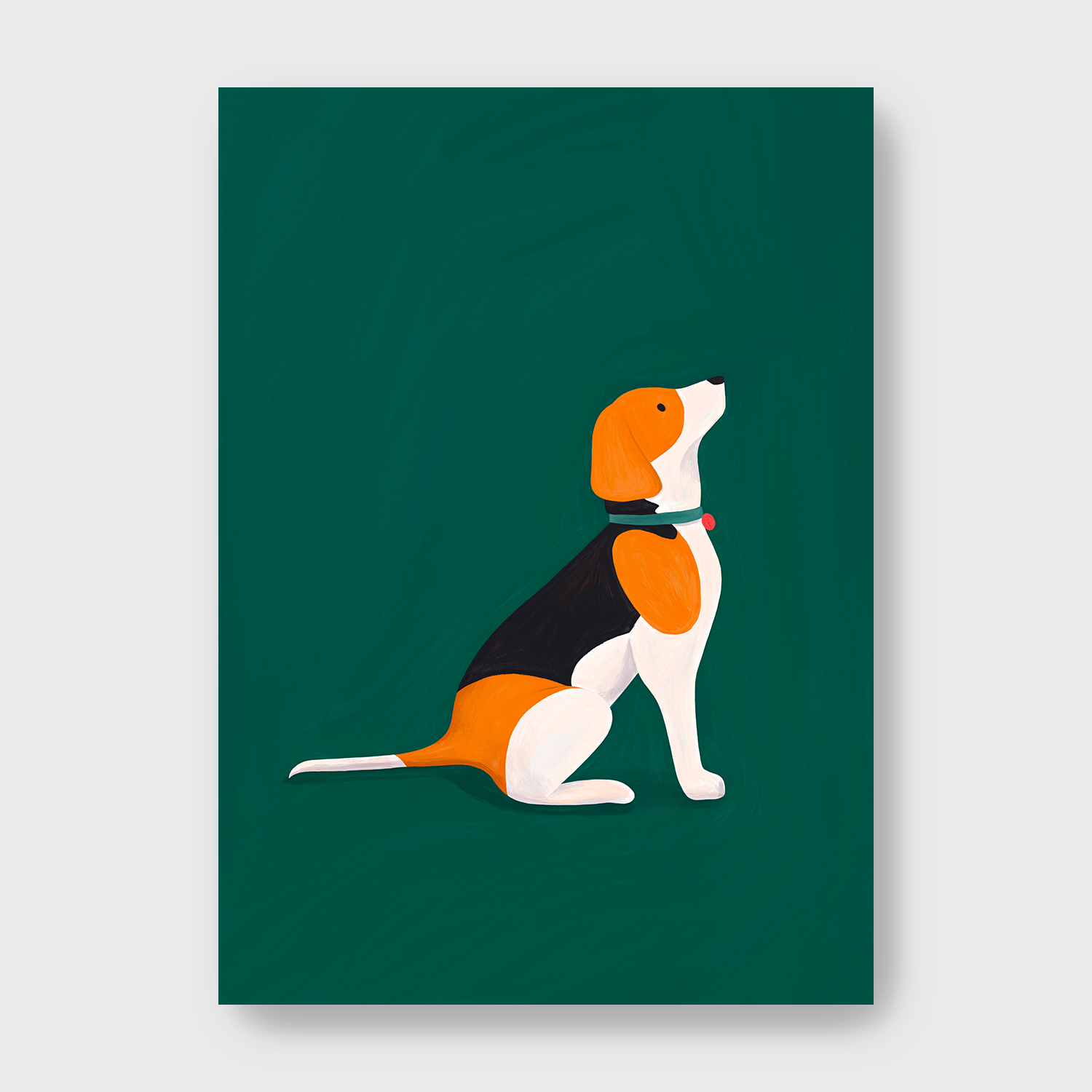 Sitting Beagle(Sitting Beagle) — Photo 1