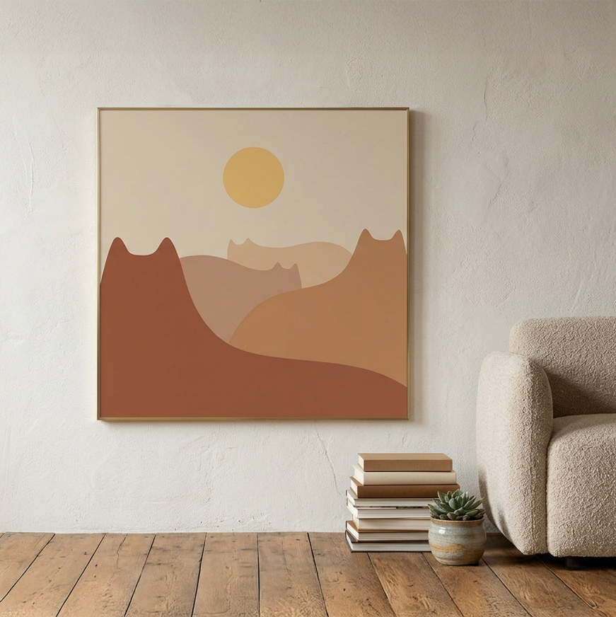Cat Landscape-Cat Valley Sunset — Photo 1