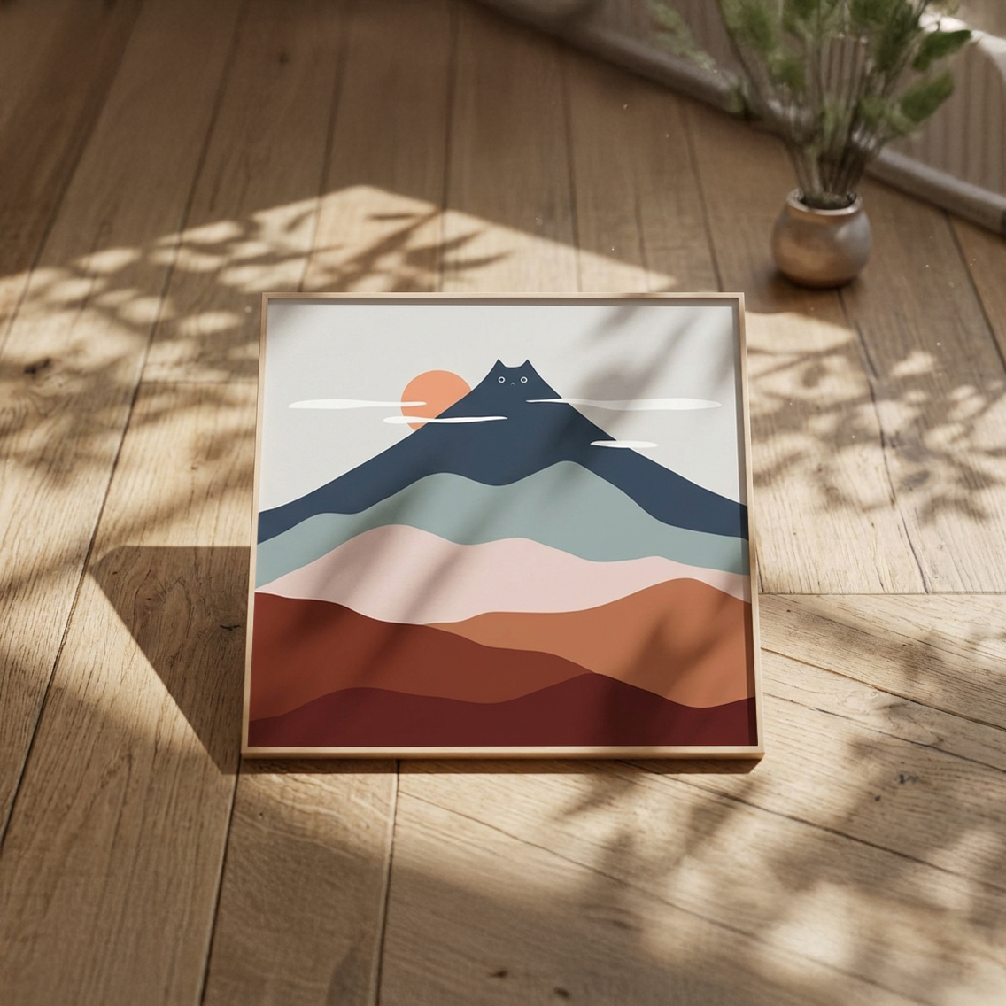 ilovedoodles|貓咪地景-胖胖的貓咪山 — 照片 1