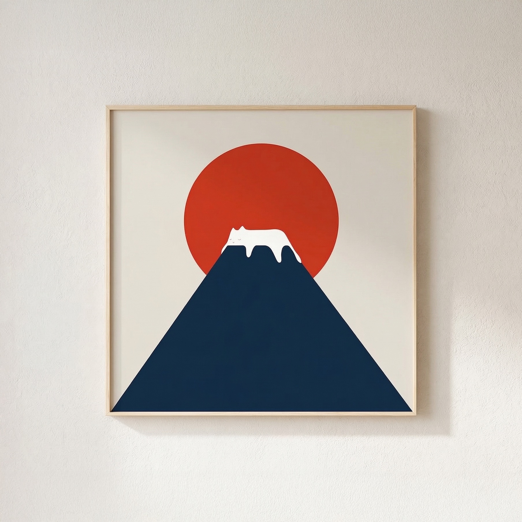 ilovedoodles|貓咪地景5S-貓咪與富士山 — 照片 1