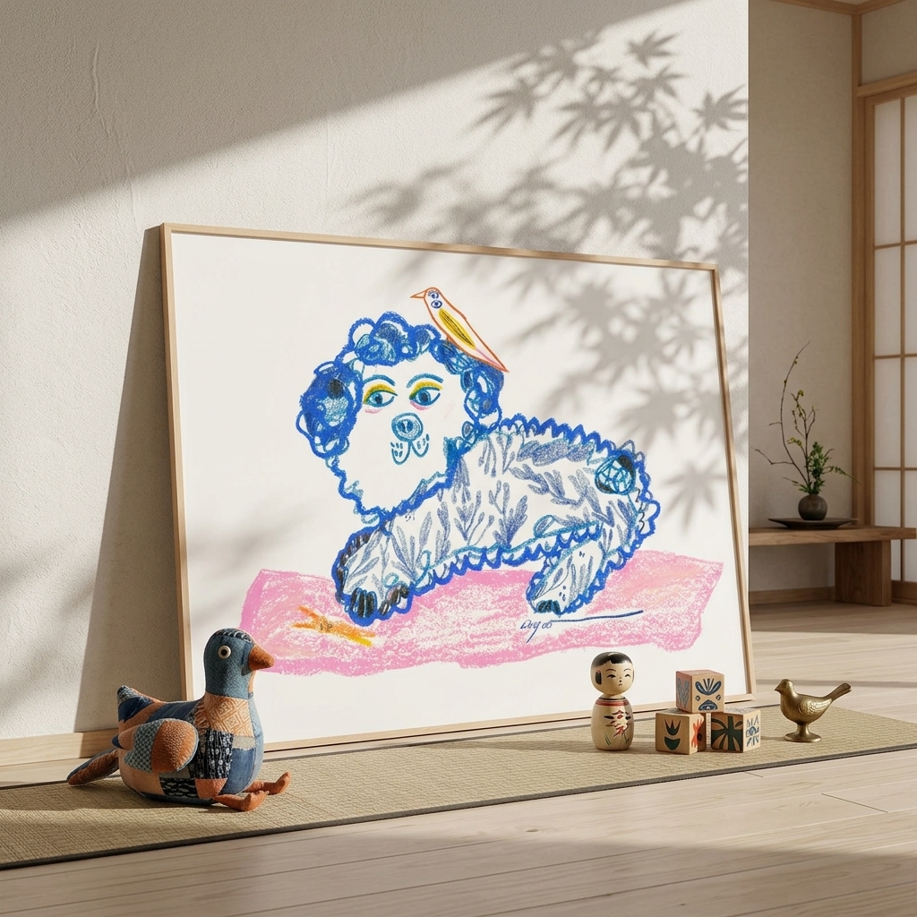 Febbi | Lingoooo 005 狗狗與小鳥 — 照片 1