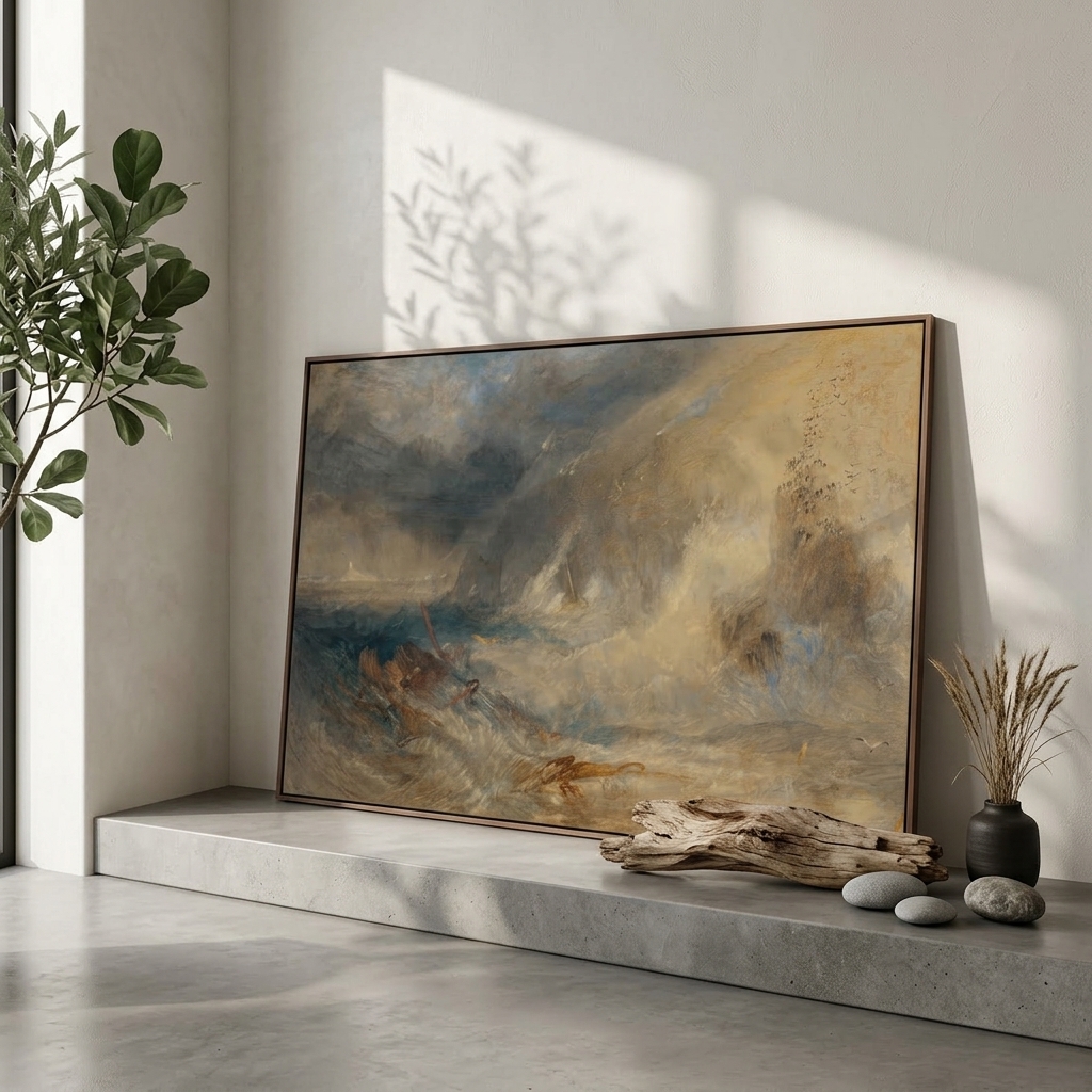 威廉·透納 William Turner | Longships Lighthouse, Land’s End — 照片 1