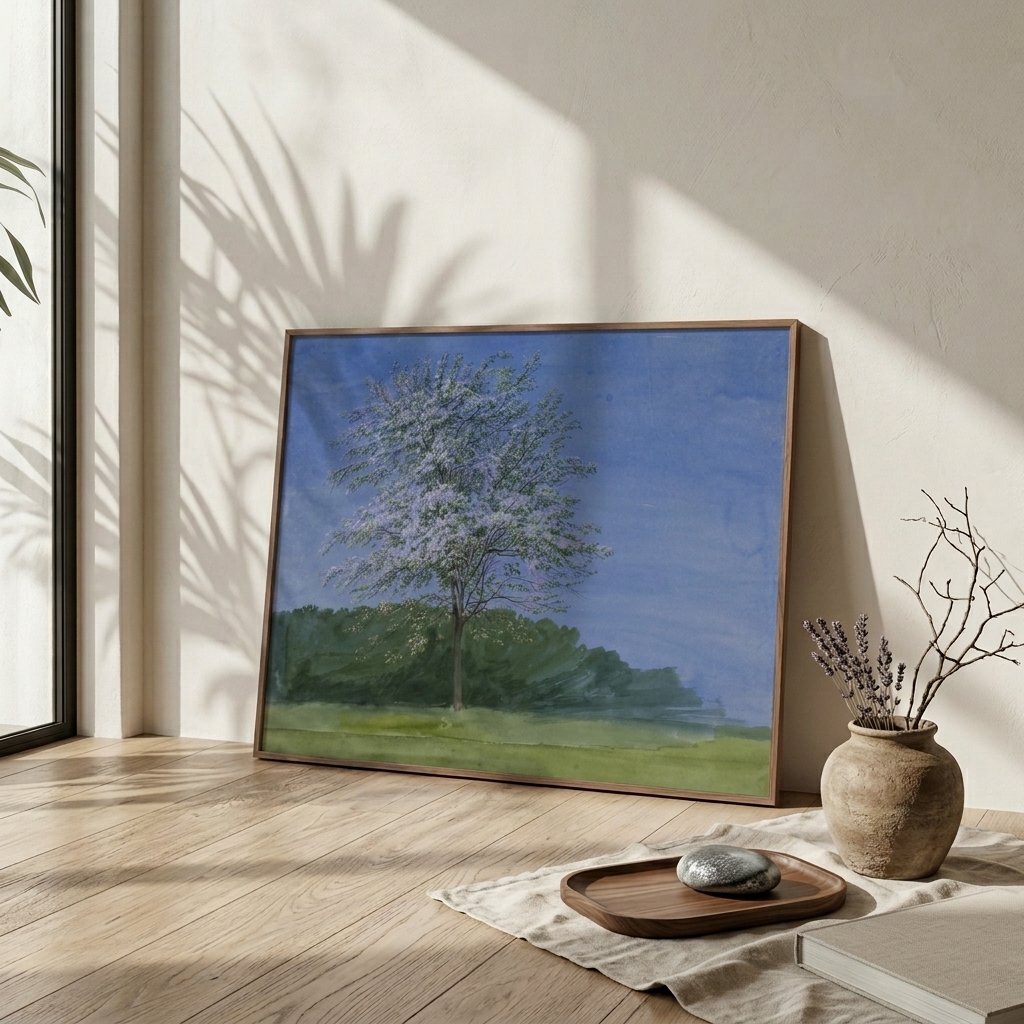 威廉·透納 William Turner | Study of a Tree in Bloom — 照片 1