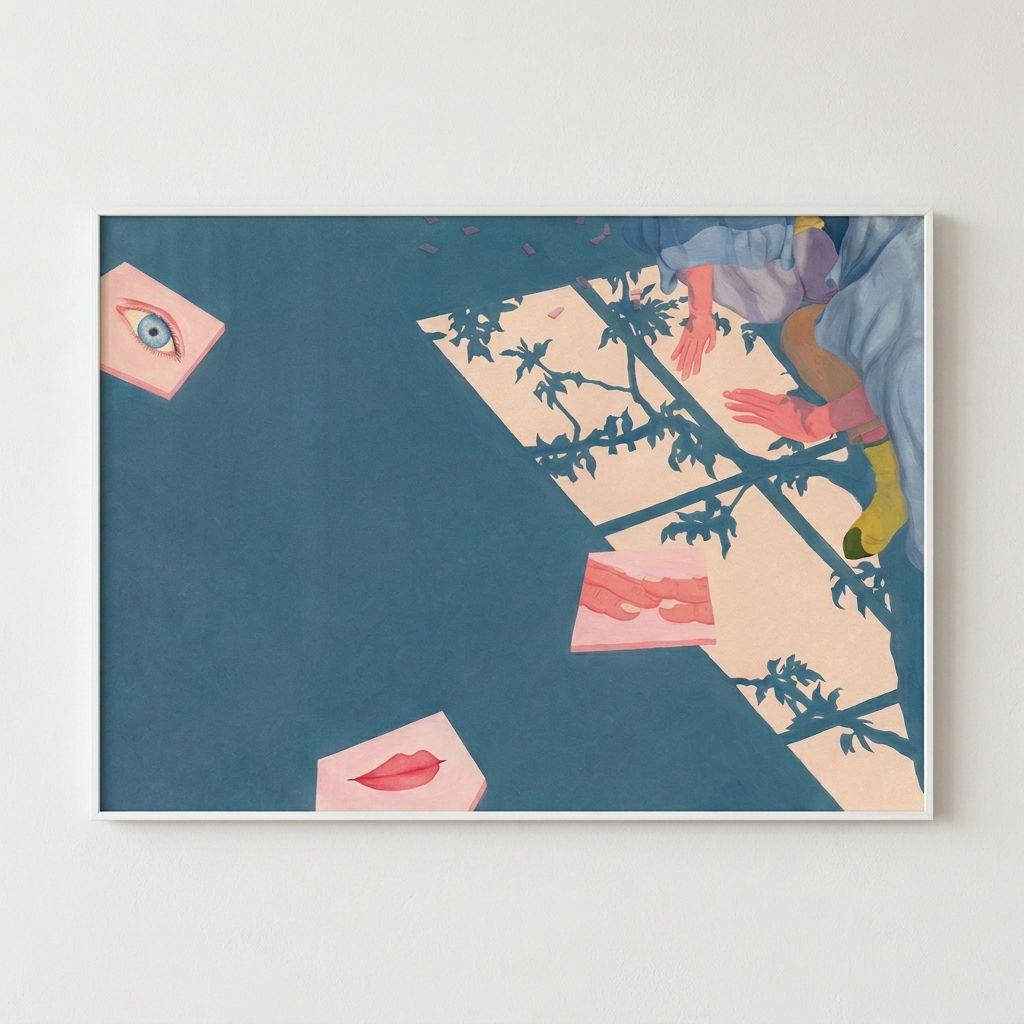 Whispers | Everyday surreal hanging paintings — Photo 1
