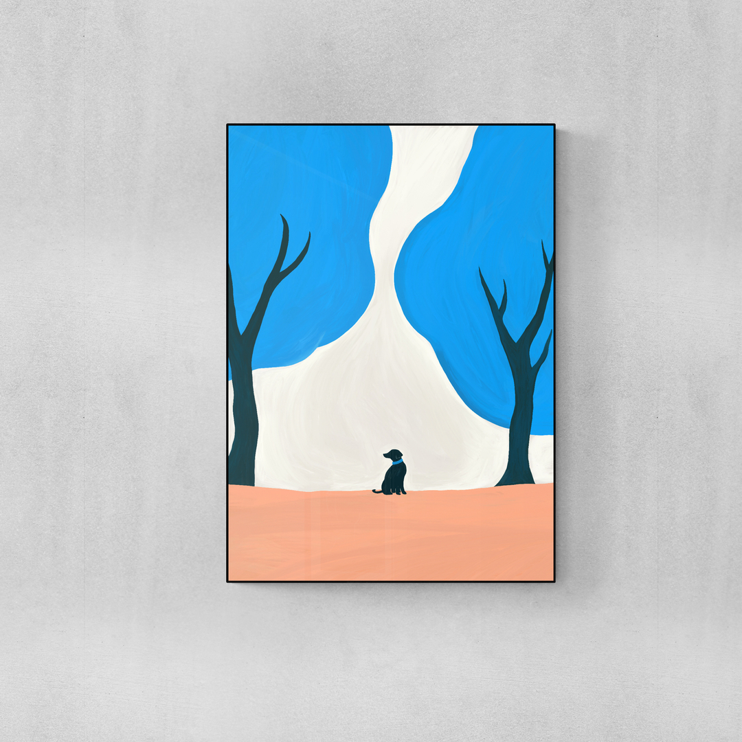 a lonely puppy — Photo 1