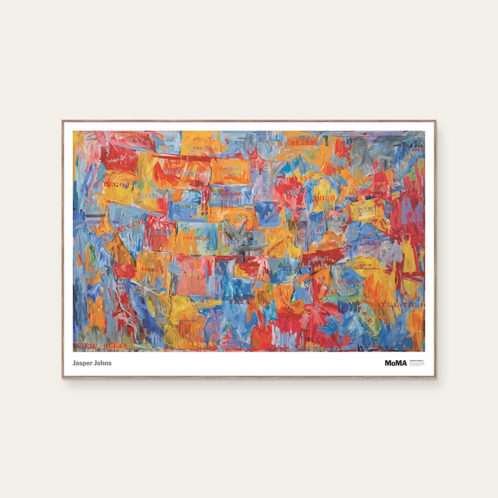 Jasper Johns|Map 1961 — 照片 1