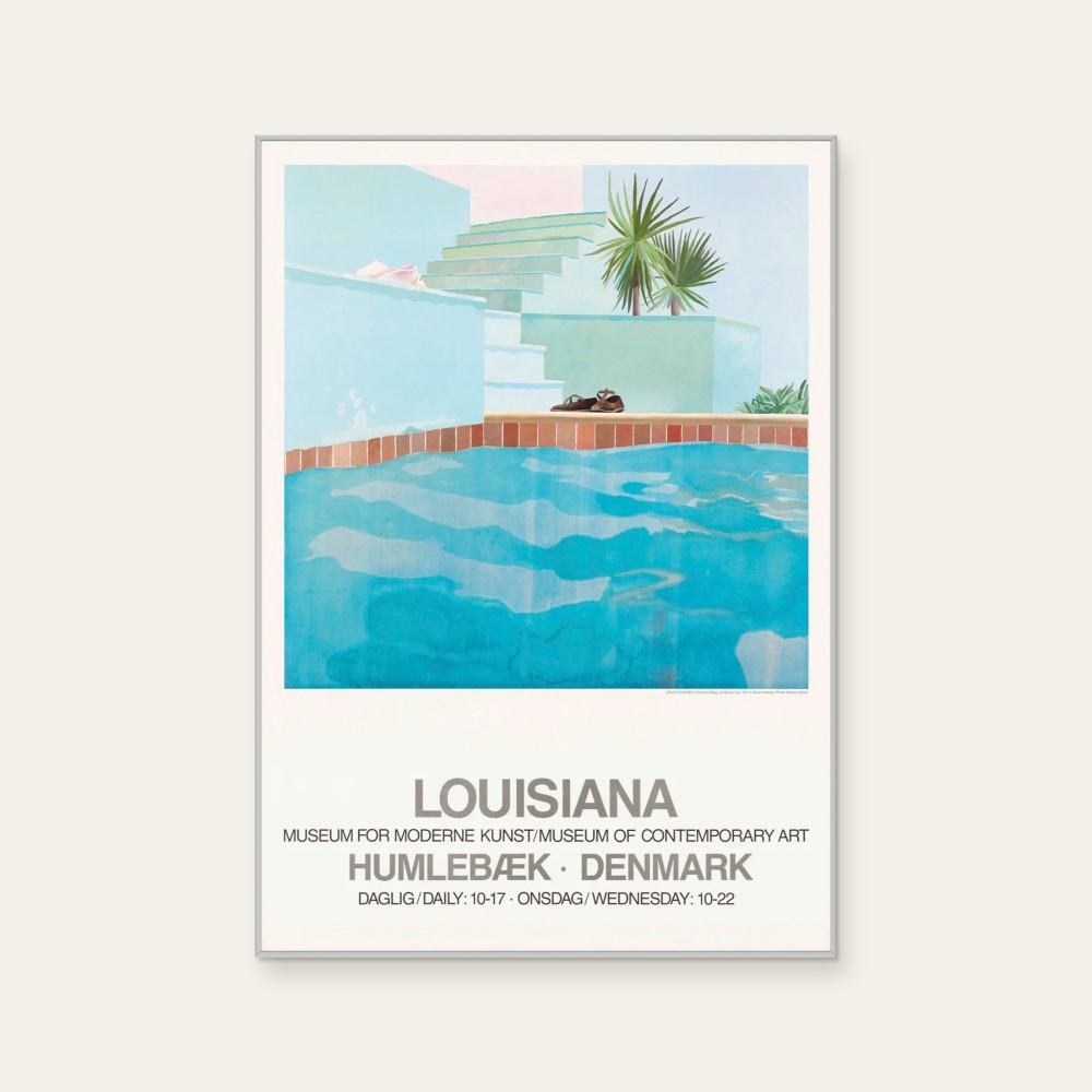 David Hockney|POOL AND STEPS (1971) — 照片 1