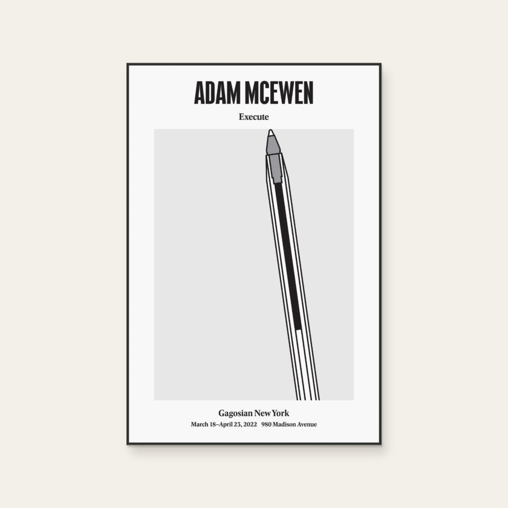 ADAM MCEWEN|EXECUTE / PEN — 照片 1