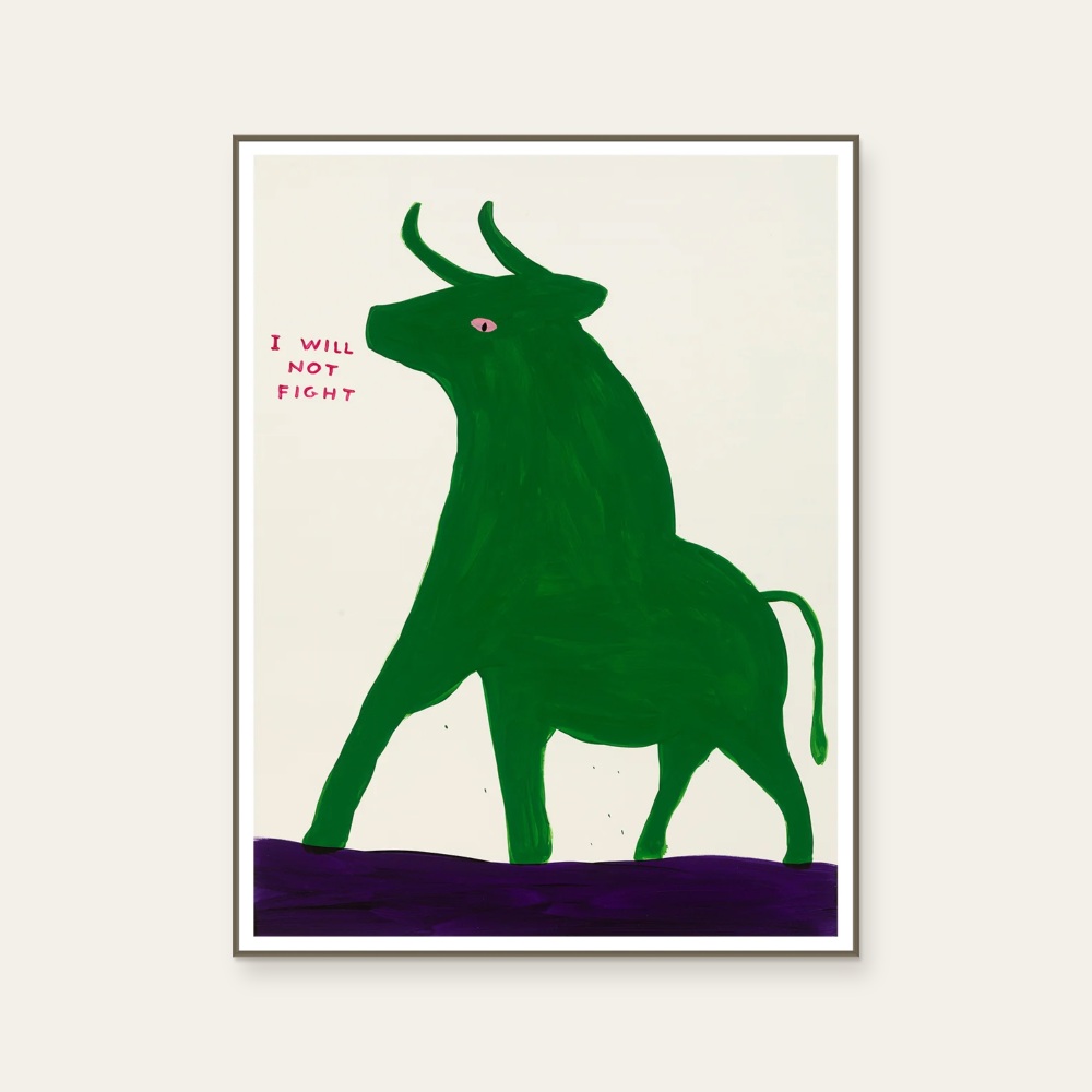 David Shrigley|I Will Not Fight (我不會戰鬥) — 照片 1