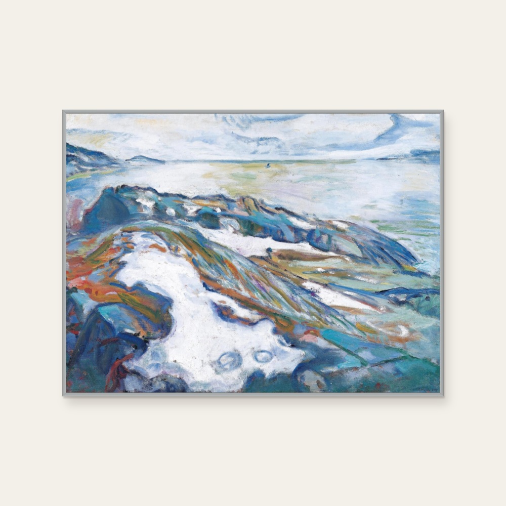 Edvard Munch|Winter landschaft (冬季風景) — 照片 1