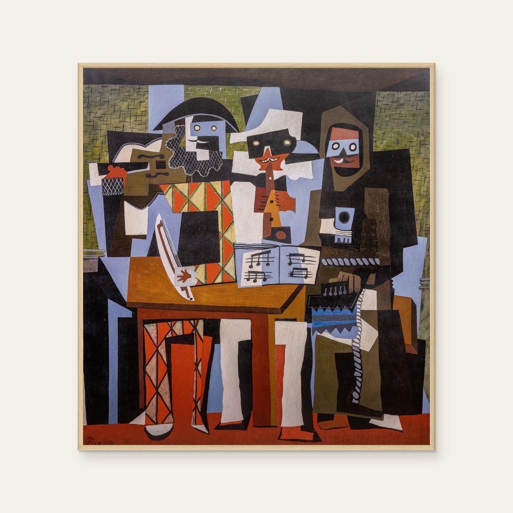 畢卡索 Picasso|Fontainebleau(三位音樂家) — 照片 1