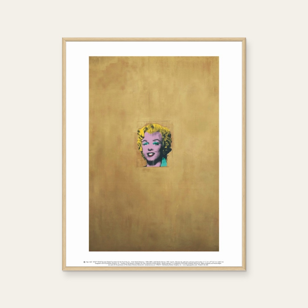 Gold Marilyn Monroe — Photo 1