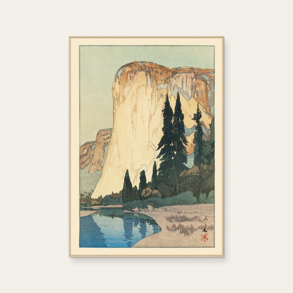 吉田博 Hiroshi Yoshida|優勝美地山谷 — 照片 1