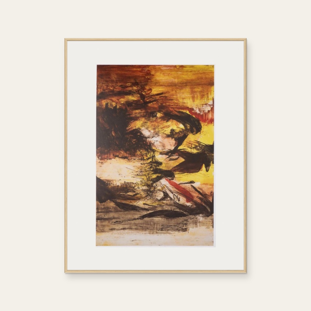 趙無極|《無題》,1978年 — 照片 1